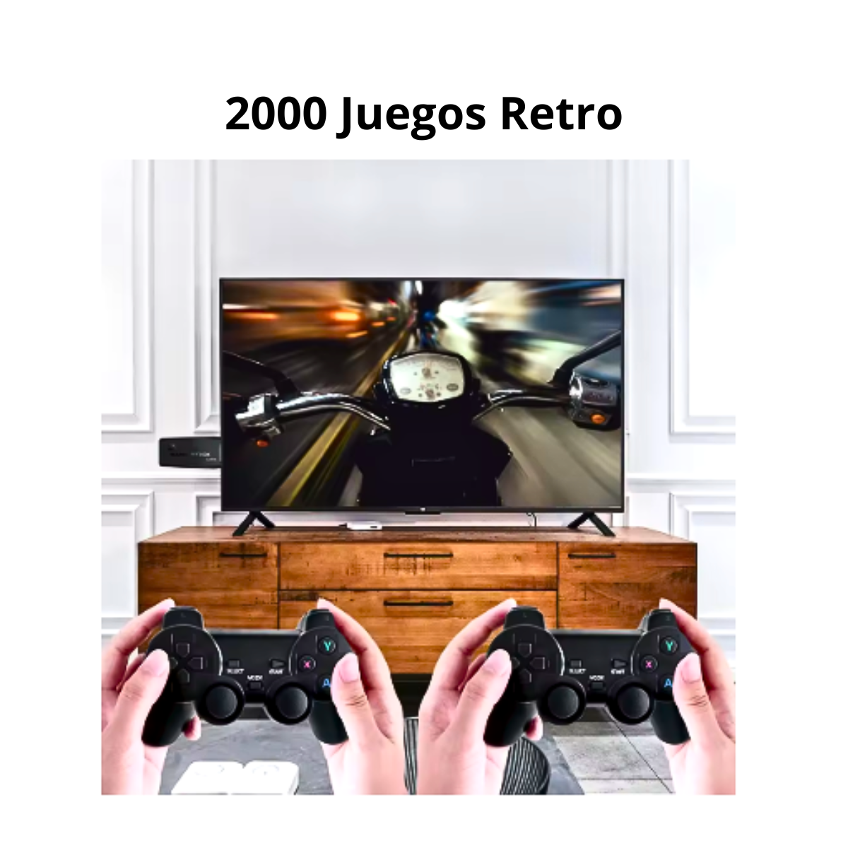 Pack 2 Joysticks Consola Portátil 20000 Juegos Retro-5