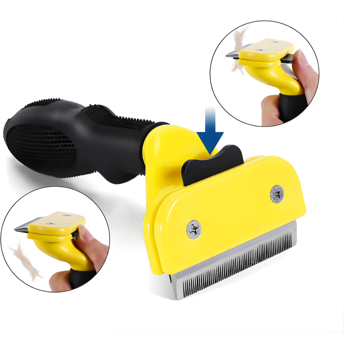 Cepillo Deslanador Felltrimmer Para Perros Grandes Talla L-6