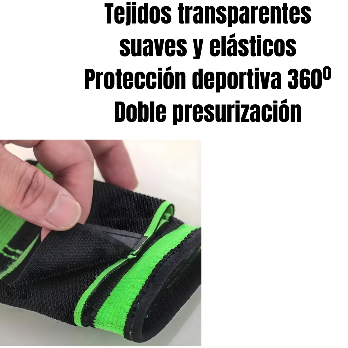 Munequera Deportiva Ajustable Con Compresion Soporte Muneca-4