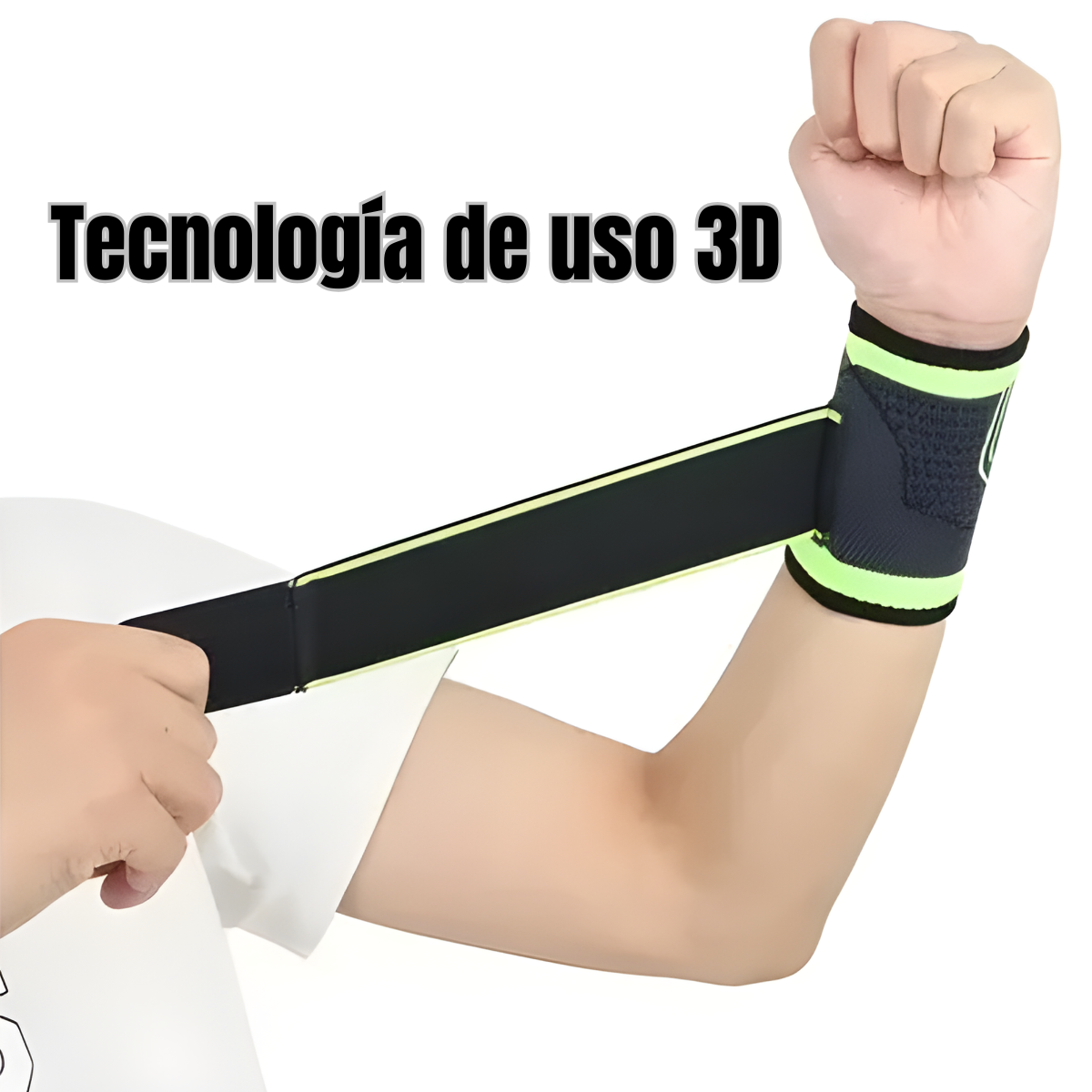 Munequera Deportiva Ajustable Con Compresion Soporte Muneca-6