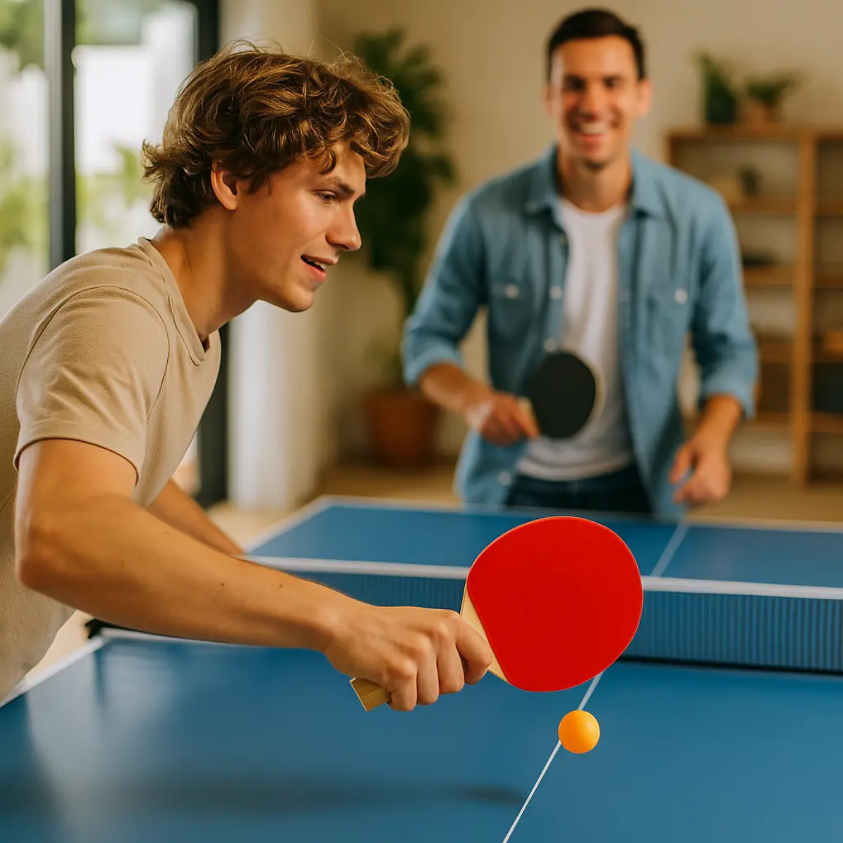 Set 2 Paletas Ping Pong Con 3 Pelotas-3