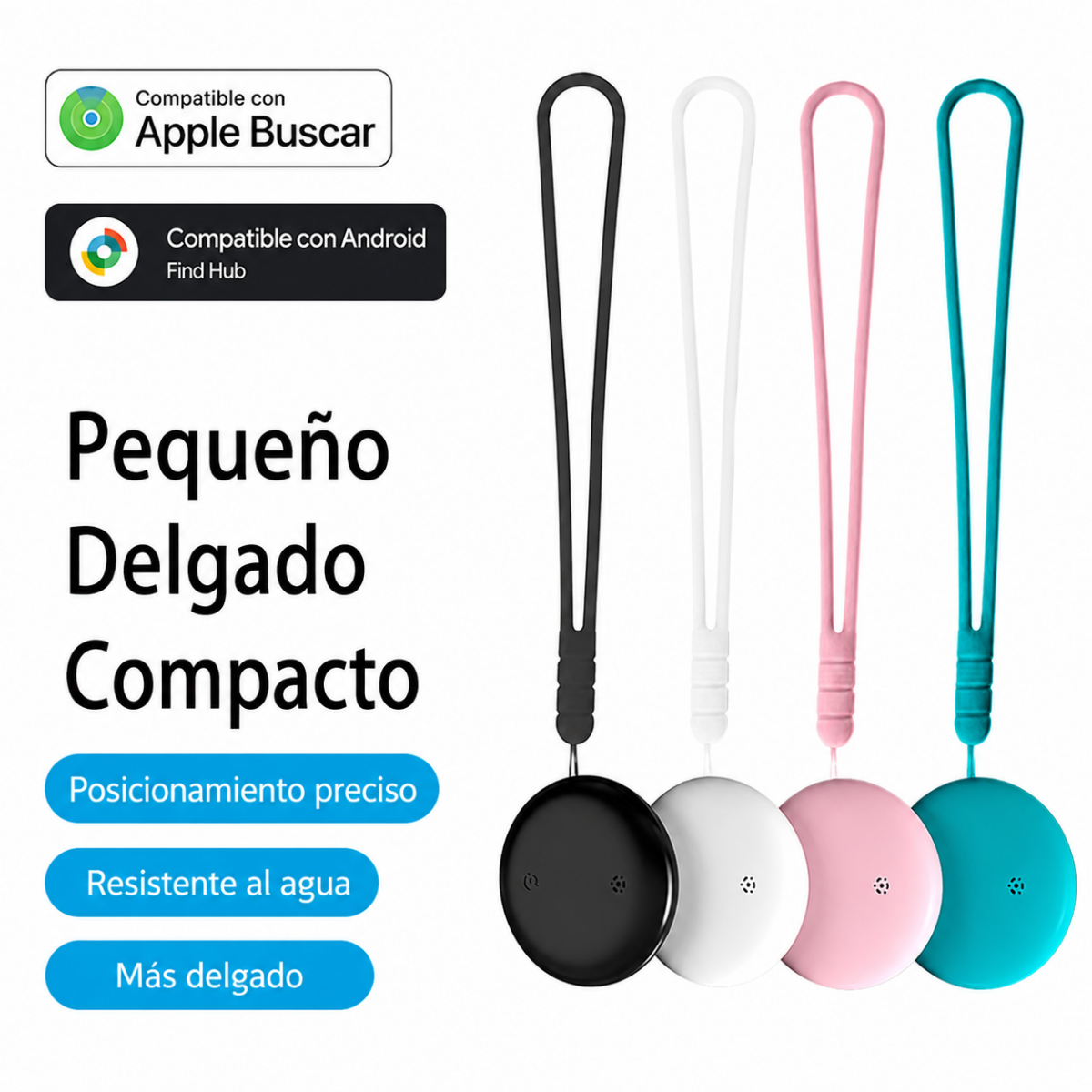 Smart Tag Localizador Gps Antiperdida Portatil Con App-7