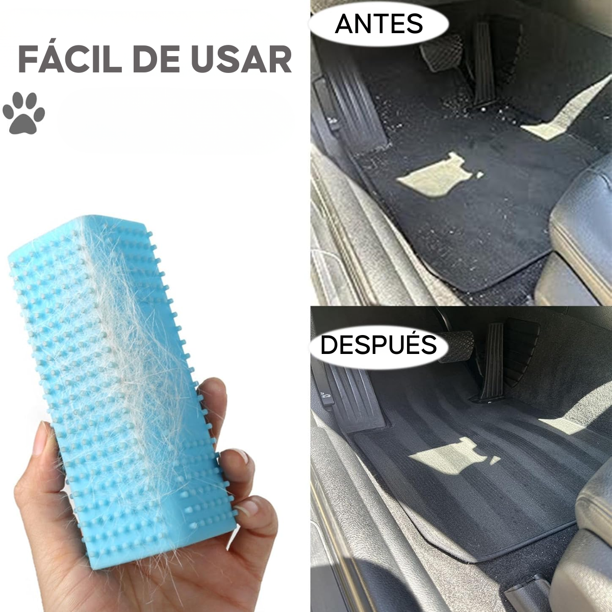 Rodillo Quita Pelos Y Pelusa Pet Plus Para Mascotas-3