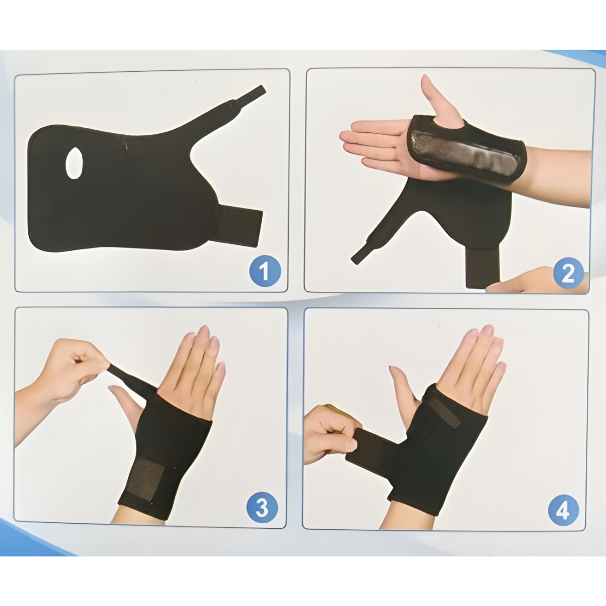 Munequera Con Soporte De Palma Mano Derecha-3