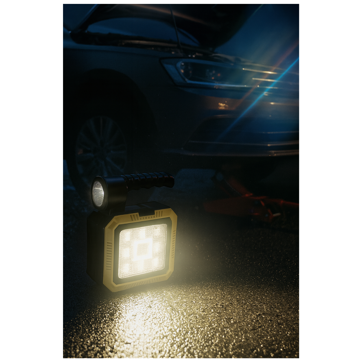 Linterna Solar Usb Portátil + Kit De Herramientas +Powerbank-7