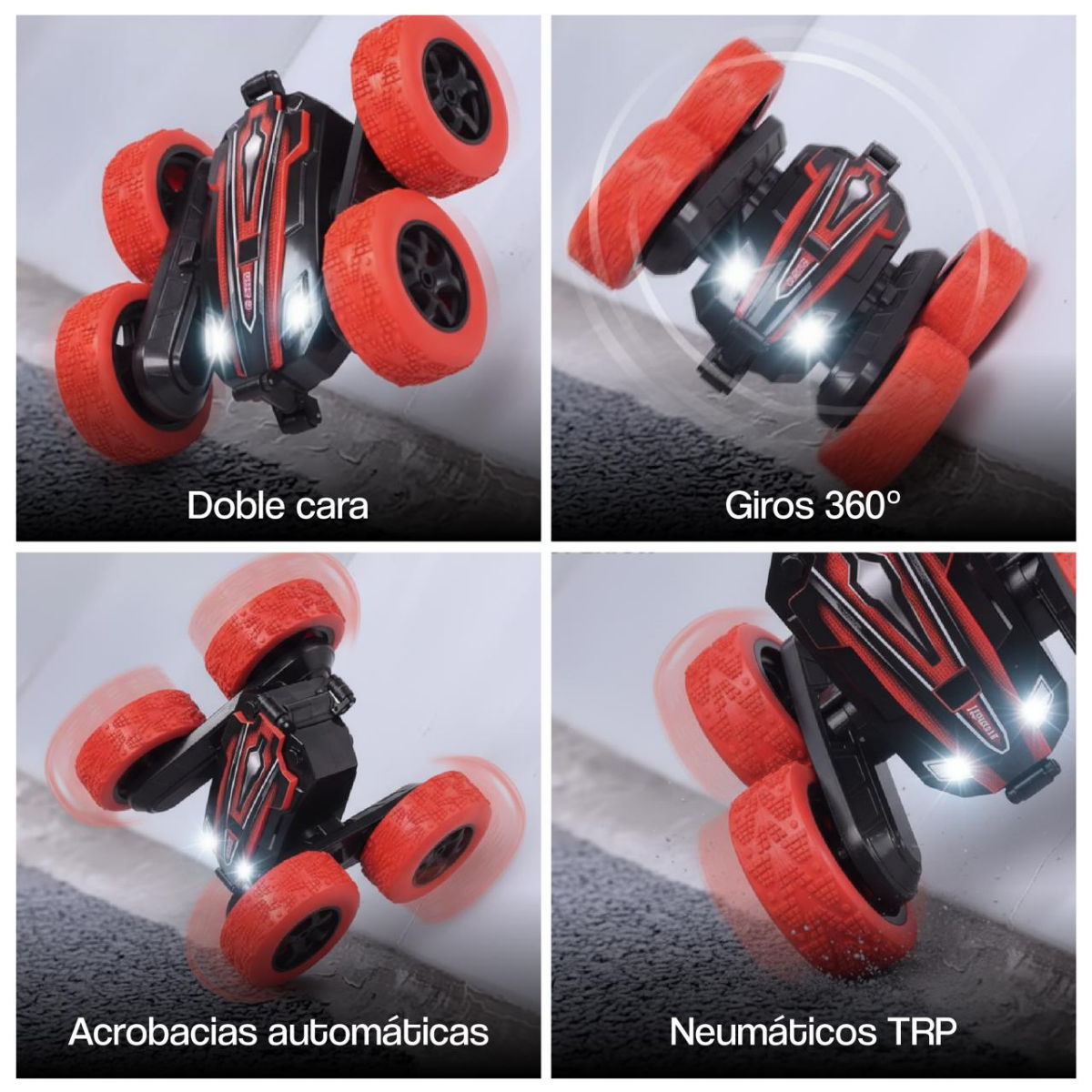 Auto Control Remoto Todo Terreno + Pulsera Control Mano-4