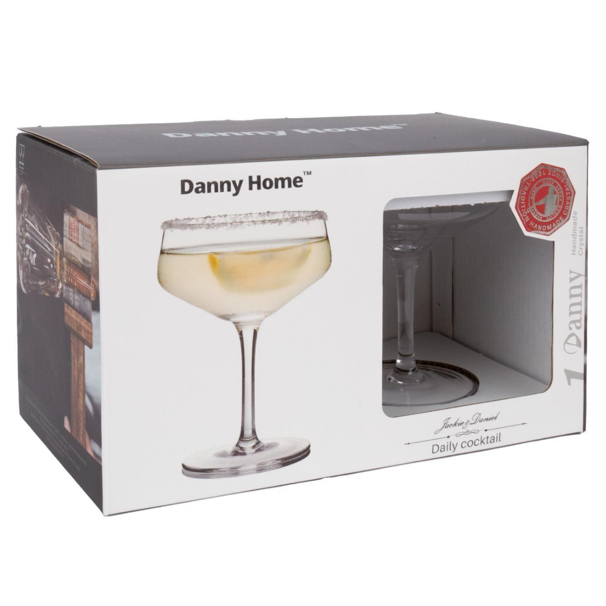 Pack 4 Copas Margarita Cristal Danny Home Daily Cocktail-5