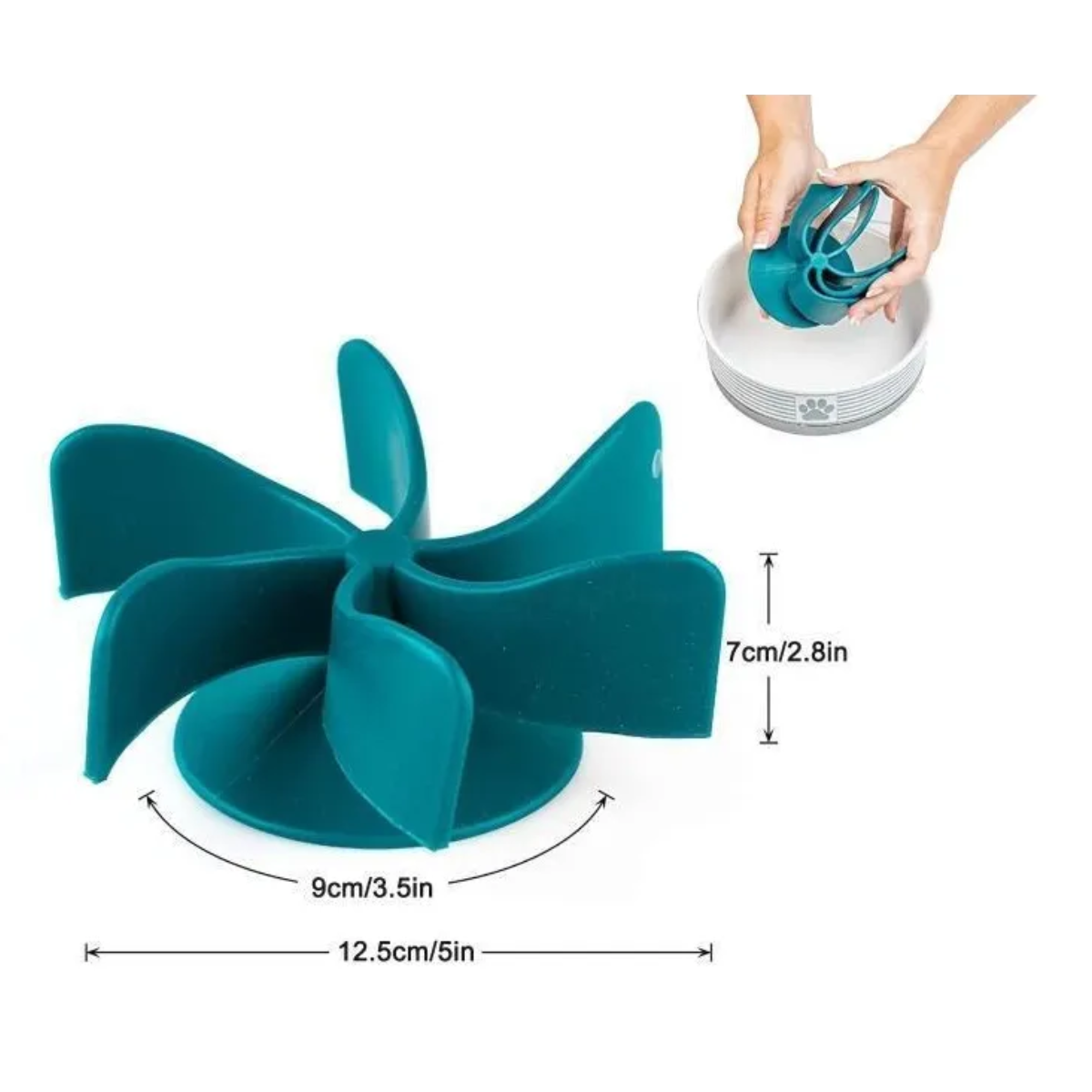 Inserto Para Plato Alimentador Lento Perros Y Gatos Spiral-2