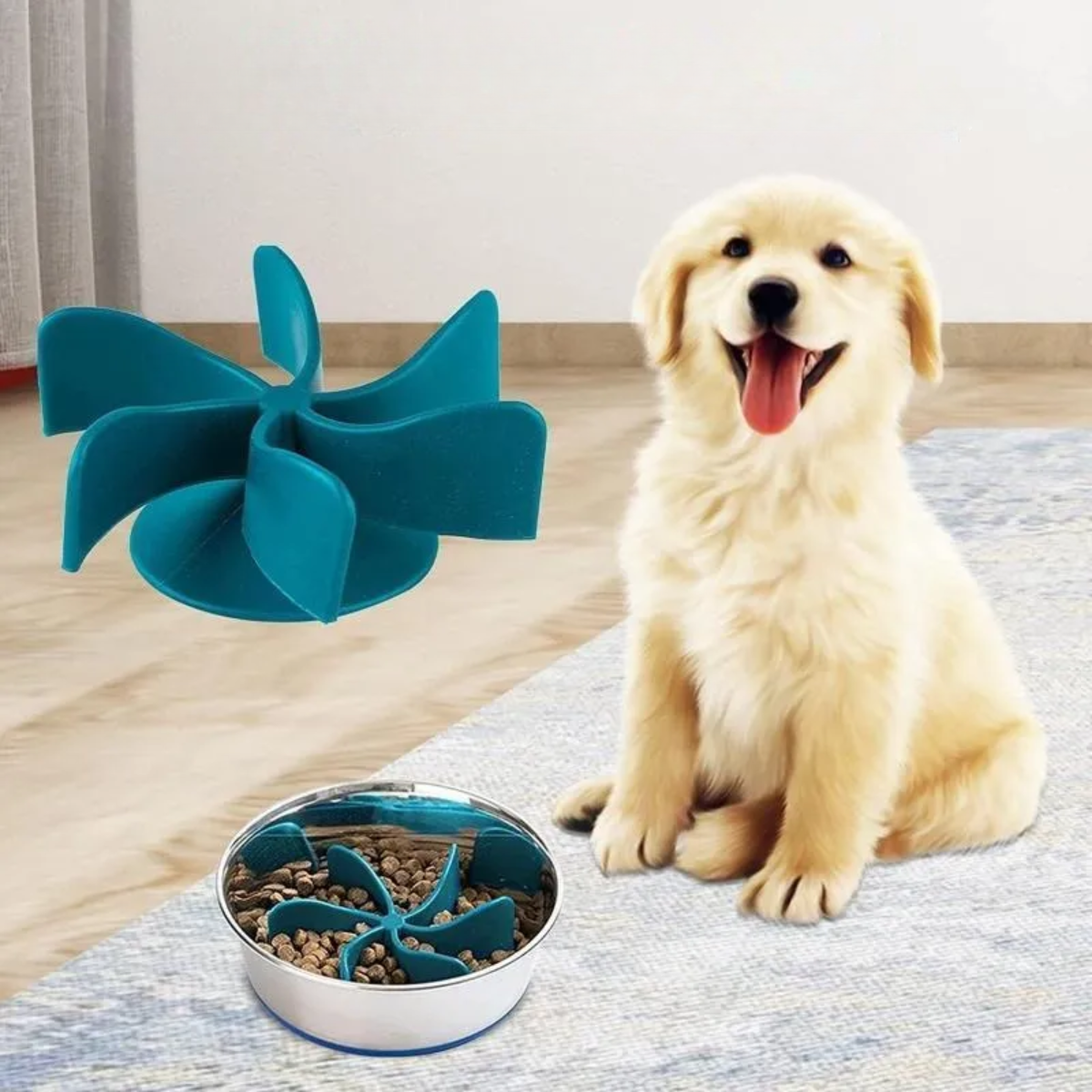 Inserto Para Plato Alimentador Lento Perros Y Gatos Spiral-4