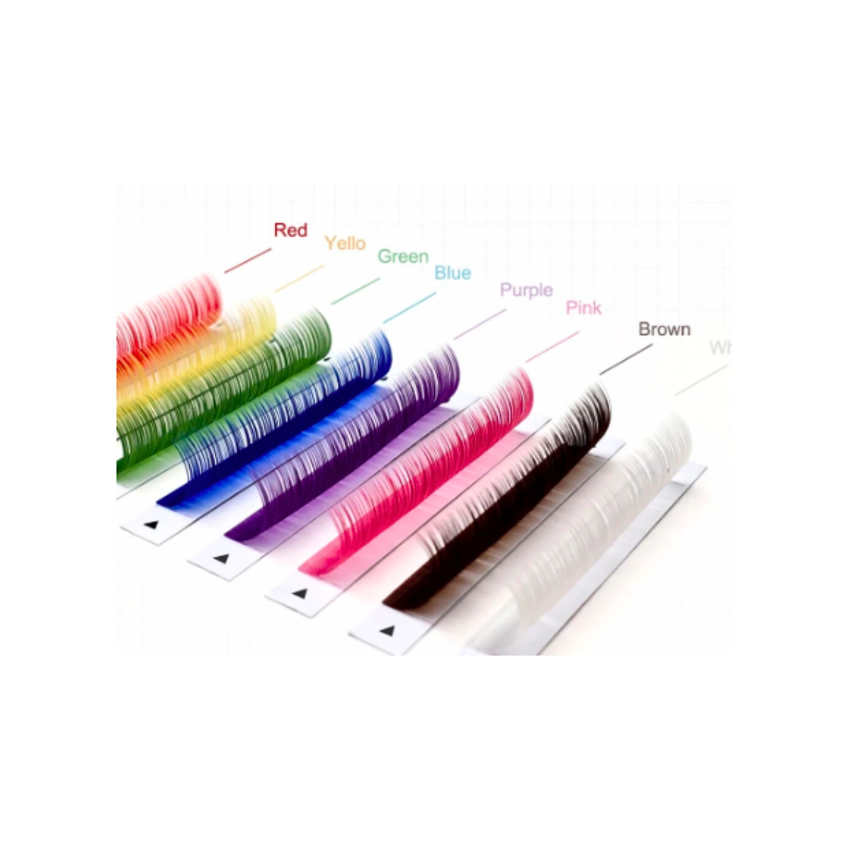 Extensiones De Pestañas Clásicas Multicolor Nagaraku-1