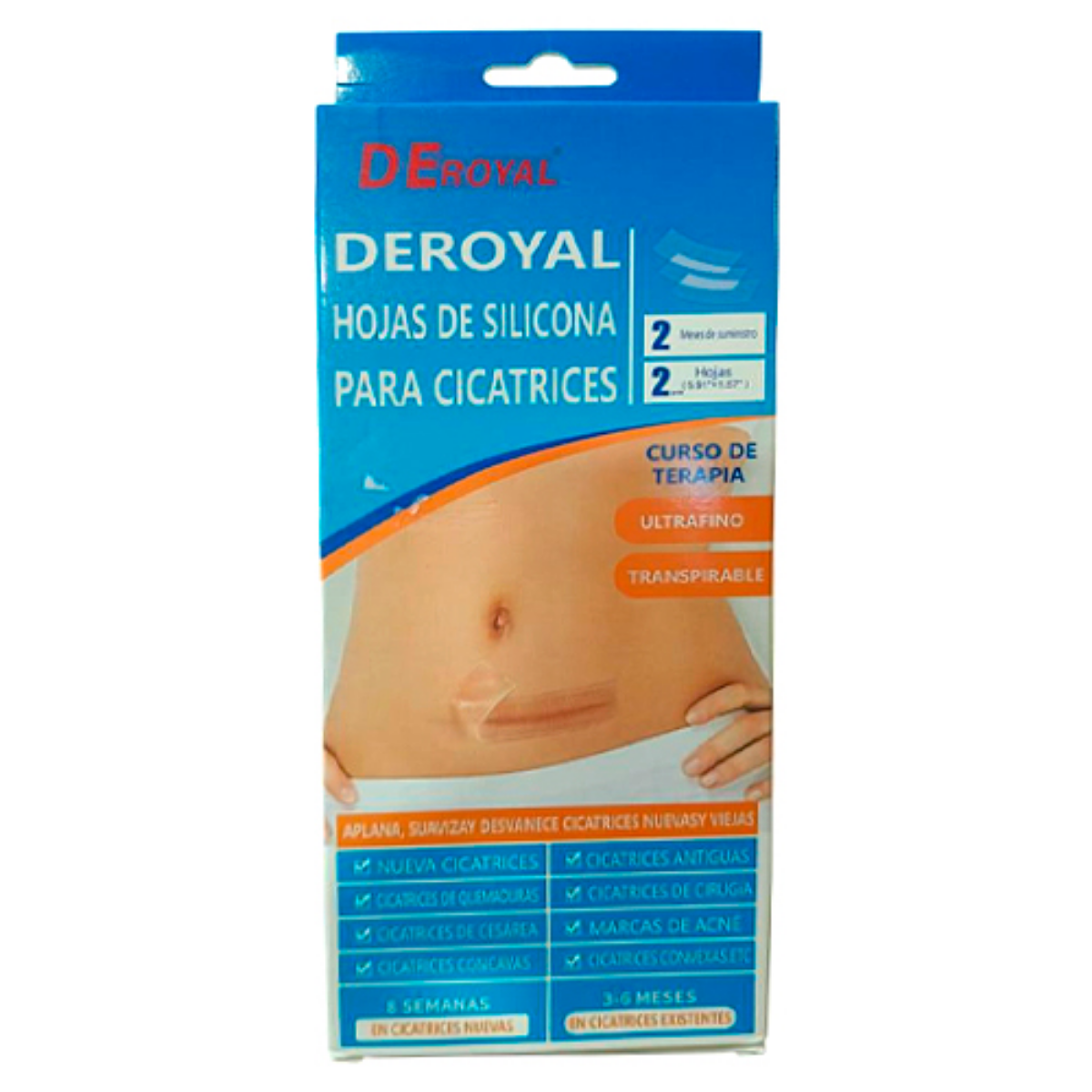 Pack 10 Parches De Silicona Para Cicatrices Cesarea Cirugia-3