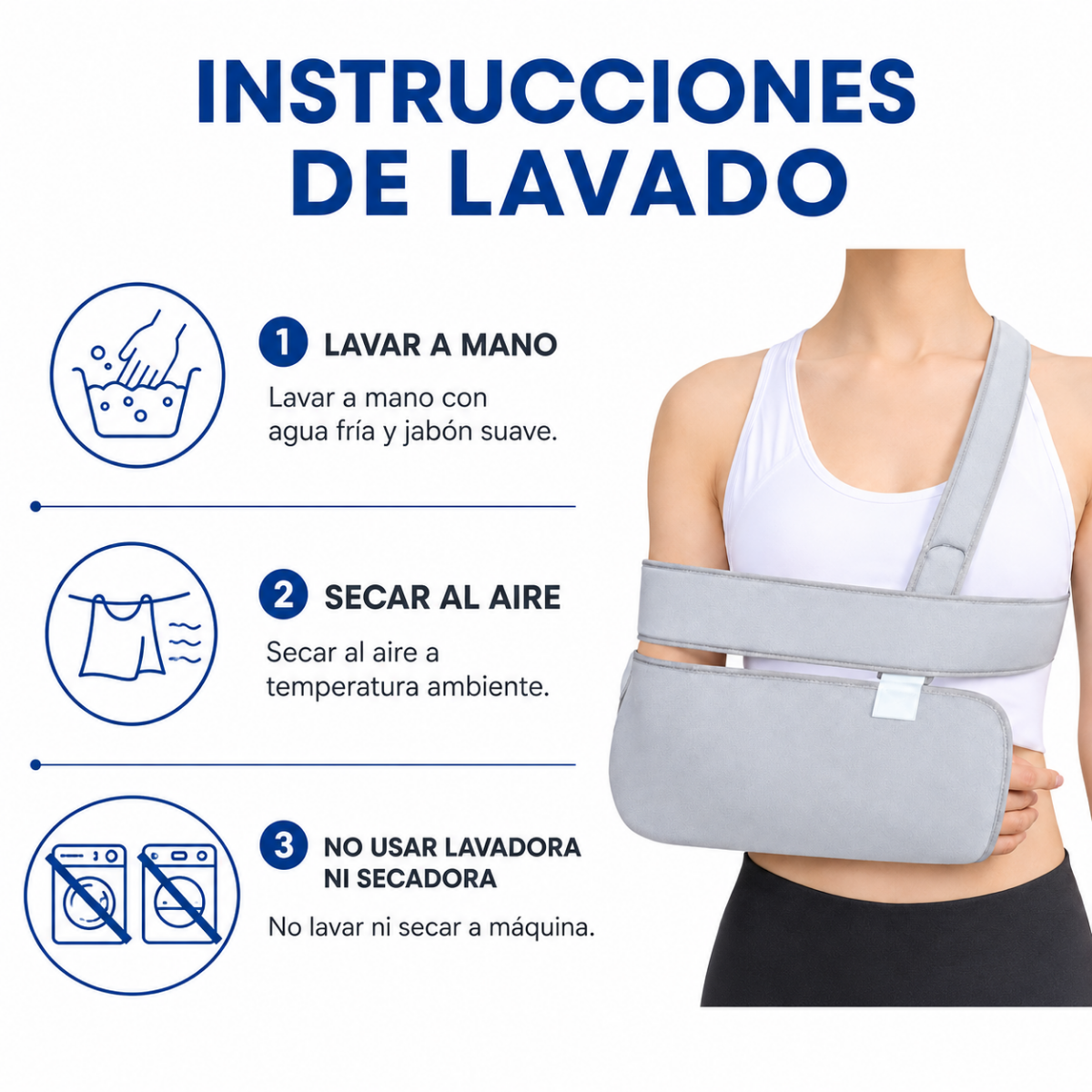 Cabestrillo Para Brazo Inmovilizador Hombro Codo Brazo-4