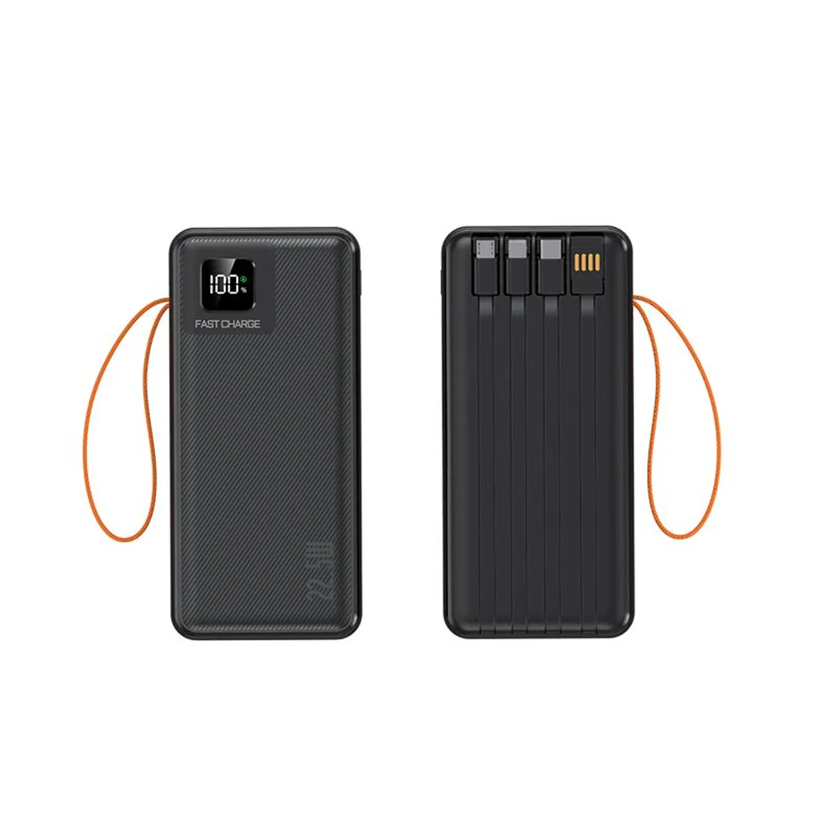 Power Bank 40000mah Carga Portatil Y Rapida 22 5w 4 Cables-4