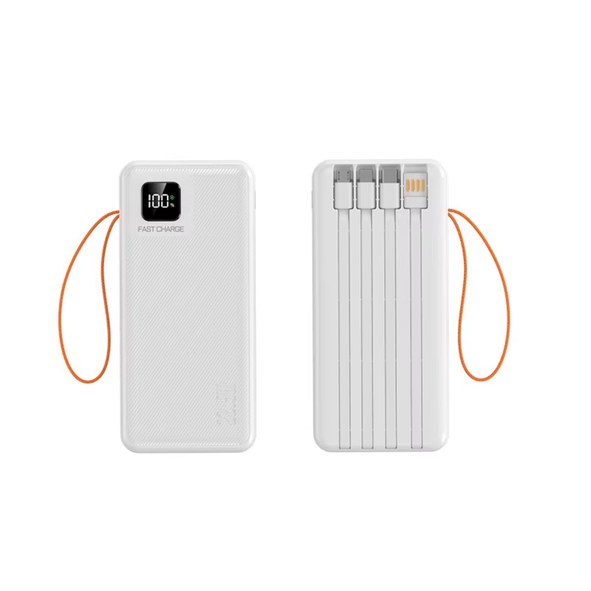 Power Bank 40000mah Carga Portatil Y Rapida 22 5w 4 Cables-5
