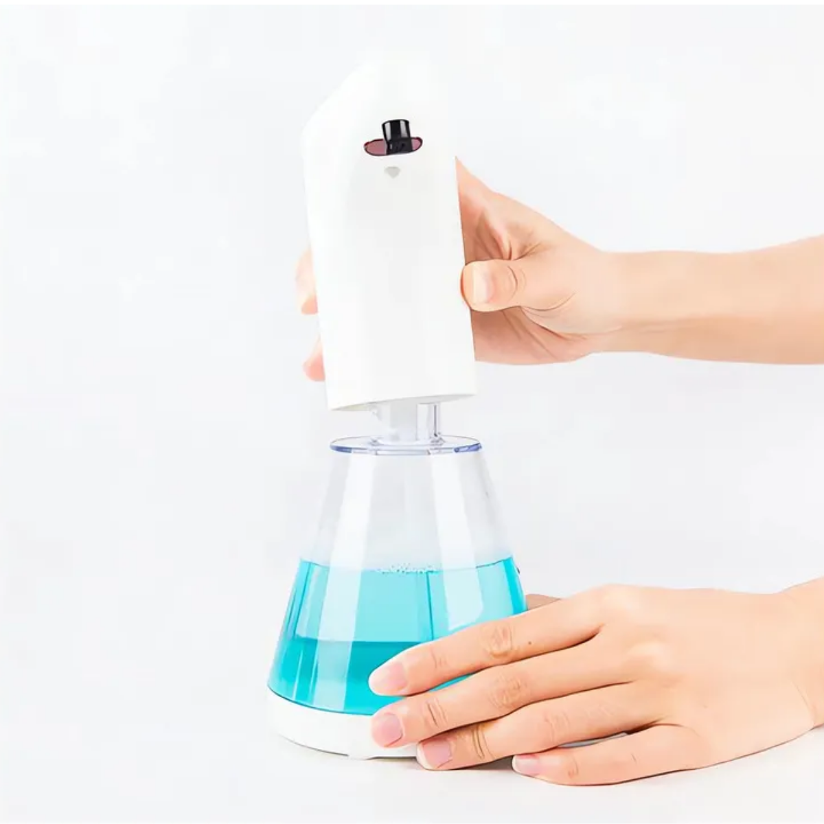 Dispensador Jabon Liquido Automatico Con Sensor Manos Libres-2