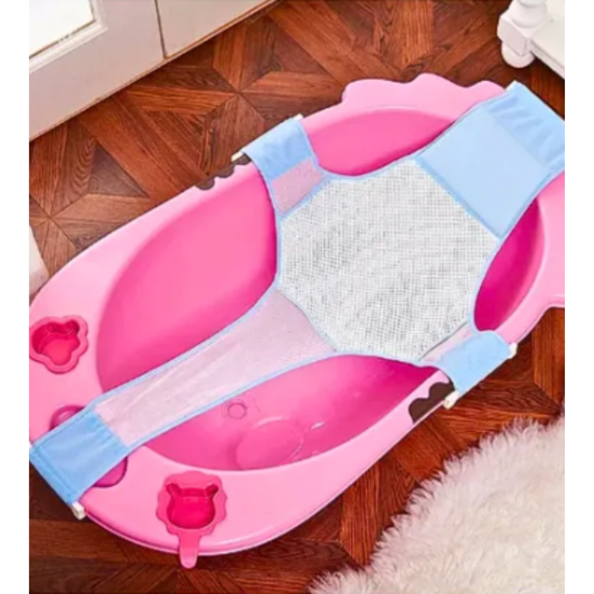 Malla Soporte Apoyo Para Tina Baño Bebé-2