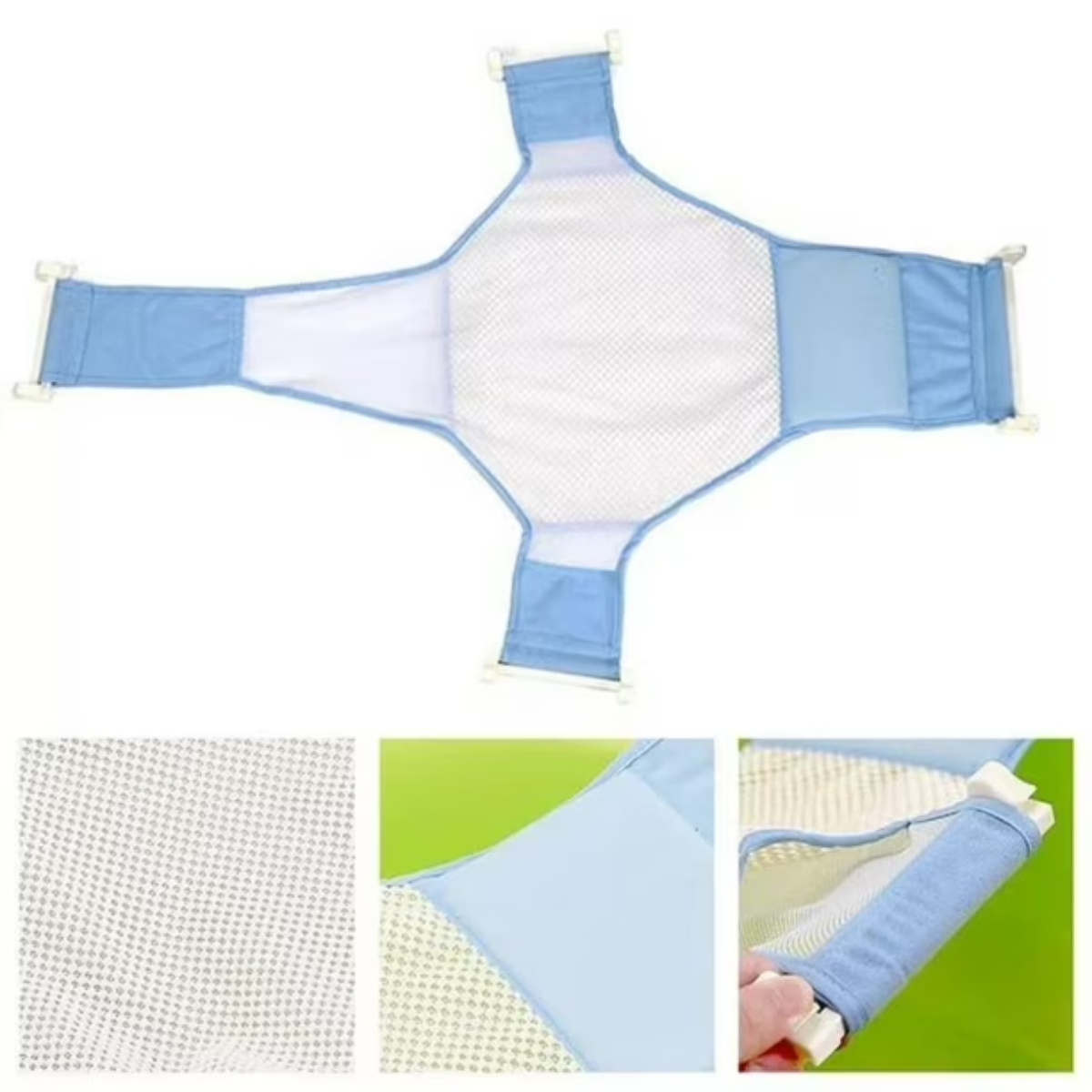 Malla Soporte Apoyo Para Tina Baño Bebé-4