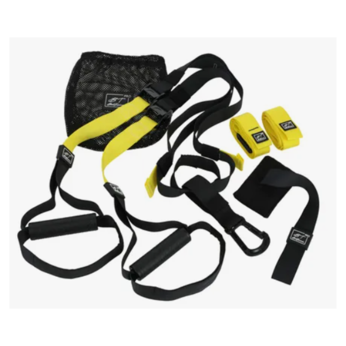 Set Bandas De Suspensión Bodytrainer Trx Pro Color Negro-0