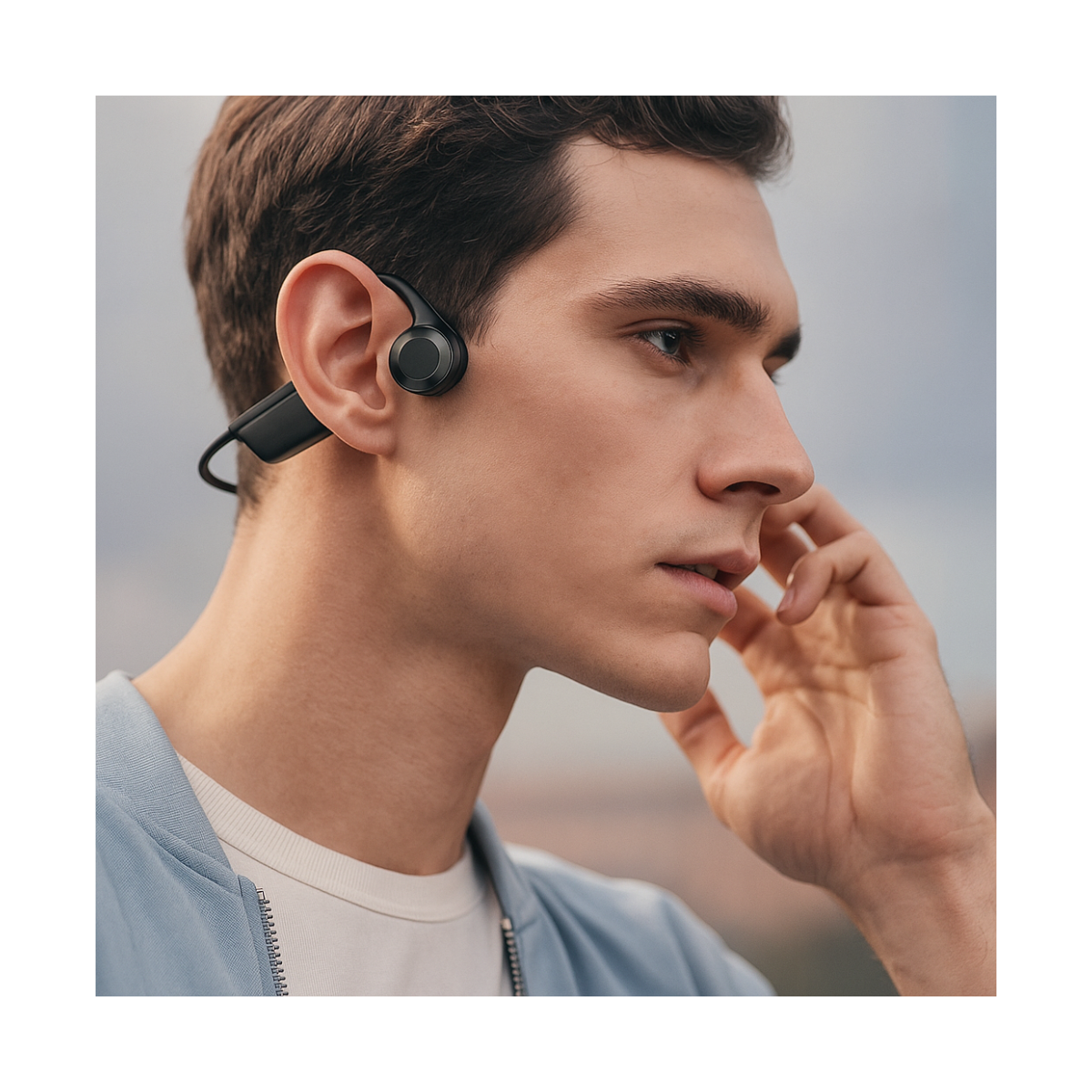 Audifonos Auriculares Conducción Ósea Deportivos Anticaida-4