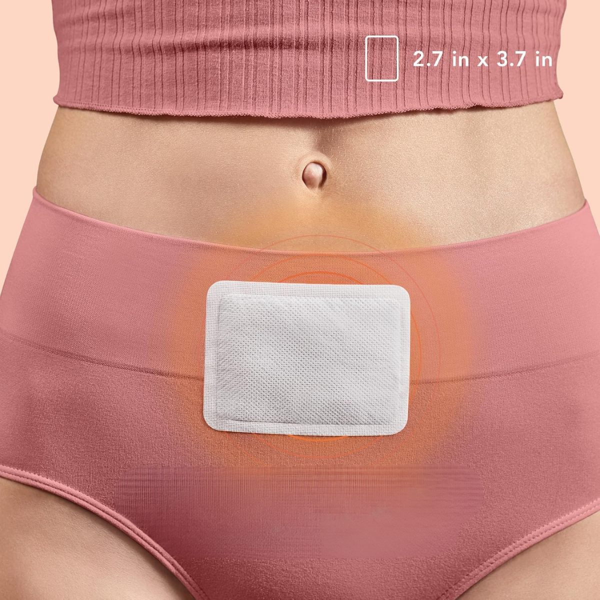 Pack 8 Parches Térmico Calor Menstrual Calmante-3