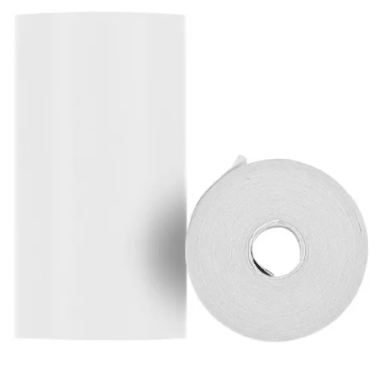 Kit 5 Rollos Papel Térmico 56mm Para Mini Impresora Blanco-3
