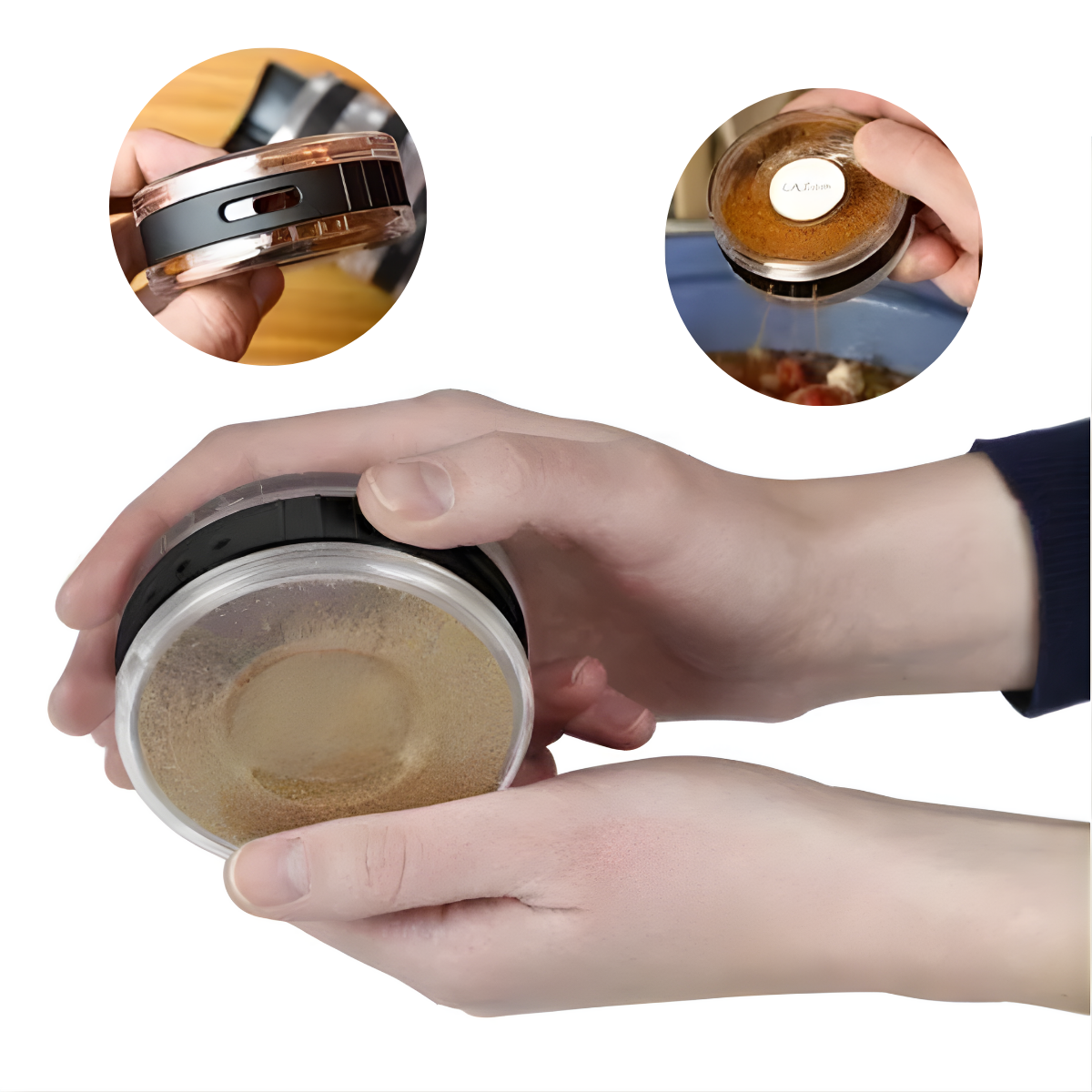 Set 6 Organizador Cilindros Especieros Porta Condimentos-2