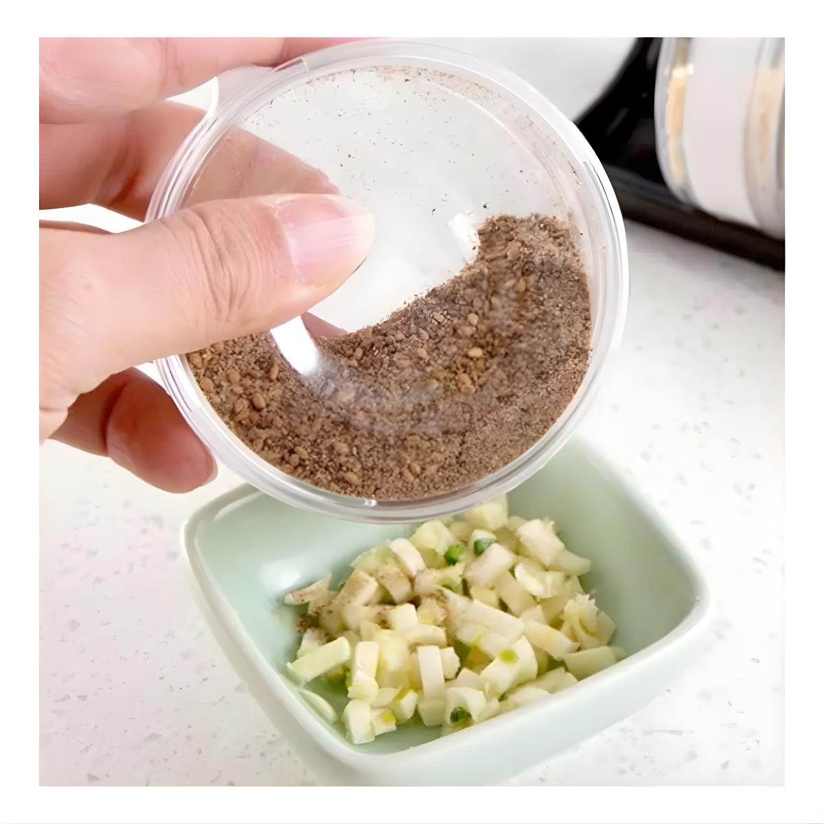 Set 6 Organizador Cilindros Especieros Porta Condimentos-5