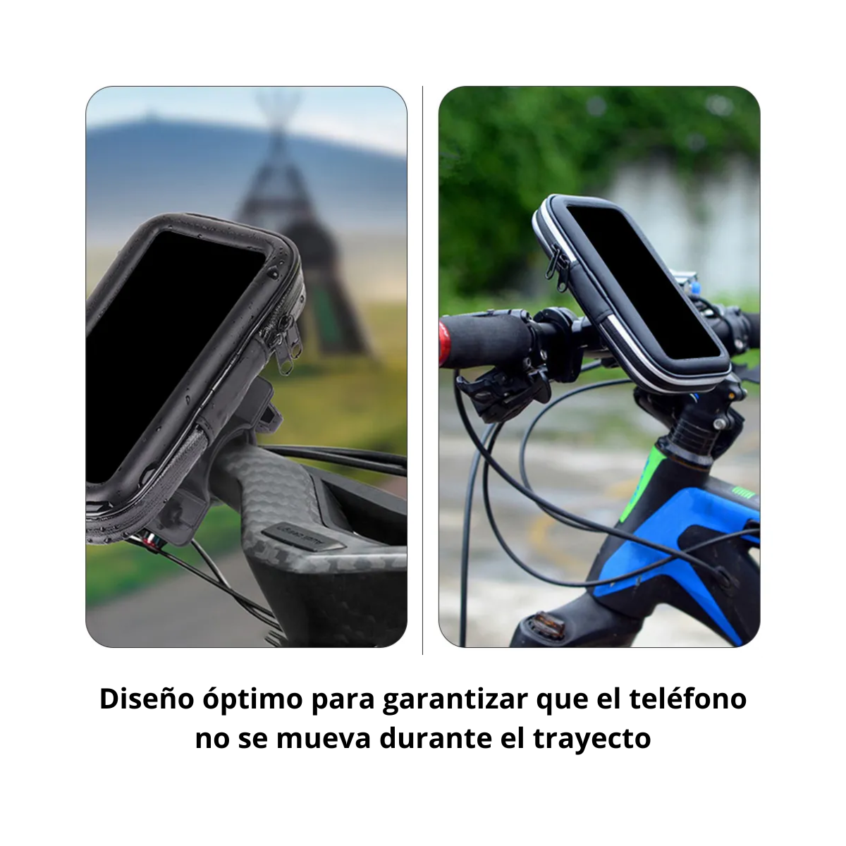 Soporte De Celular Para Bicibleta Impermeable Rotación 360-4