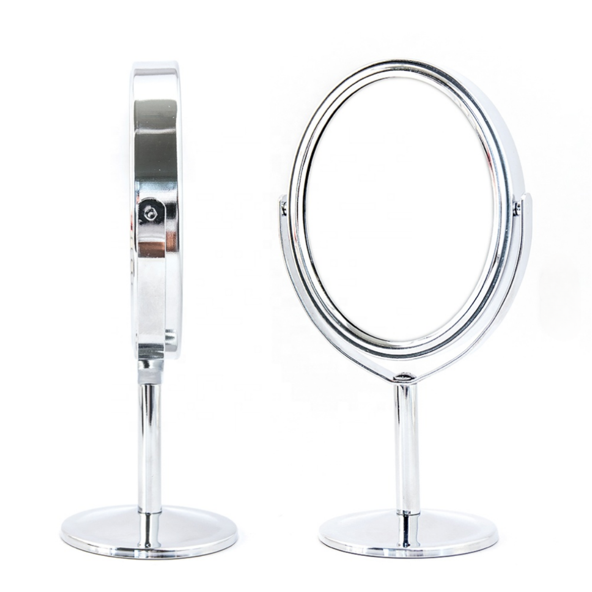 Mini Espejo Maquillaje Tocador Doble Cara Con Aumento-3