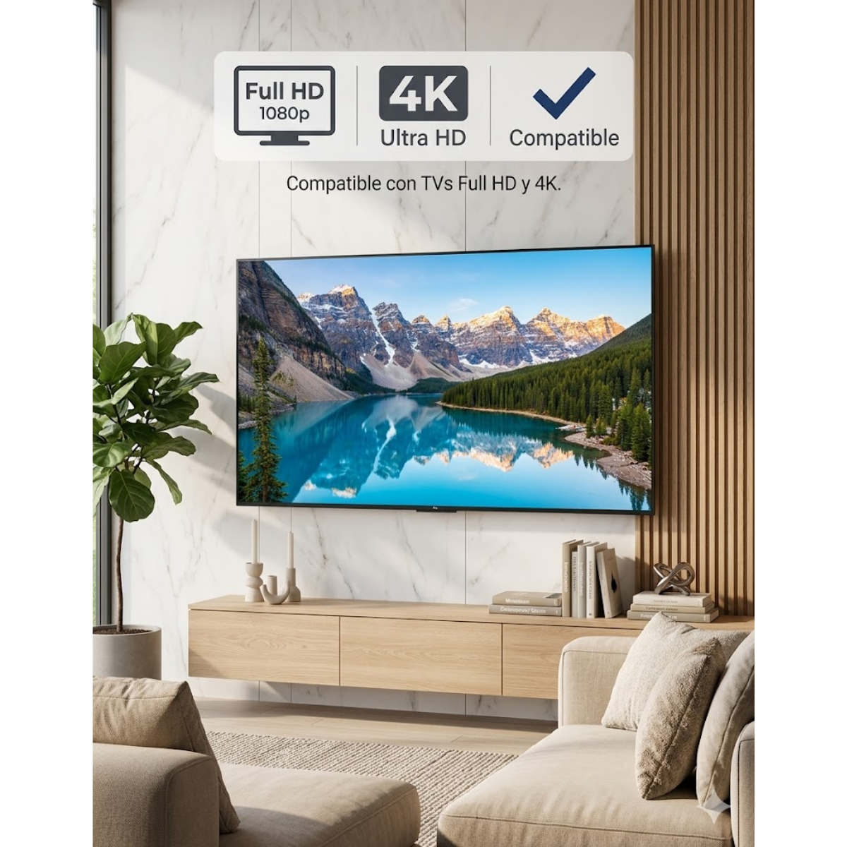 Soporte Tv Fijo Pared Led Lcd 15 A 42 Pulgadas-6