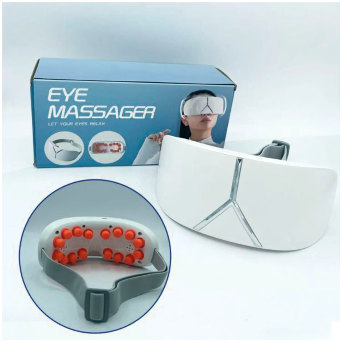 Masajeador Ojos Con Calor Relajante Antiestres-5
