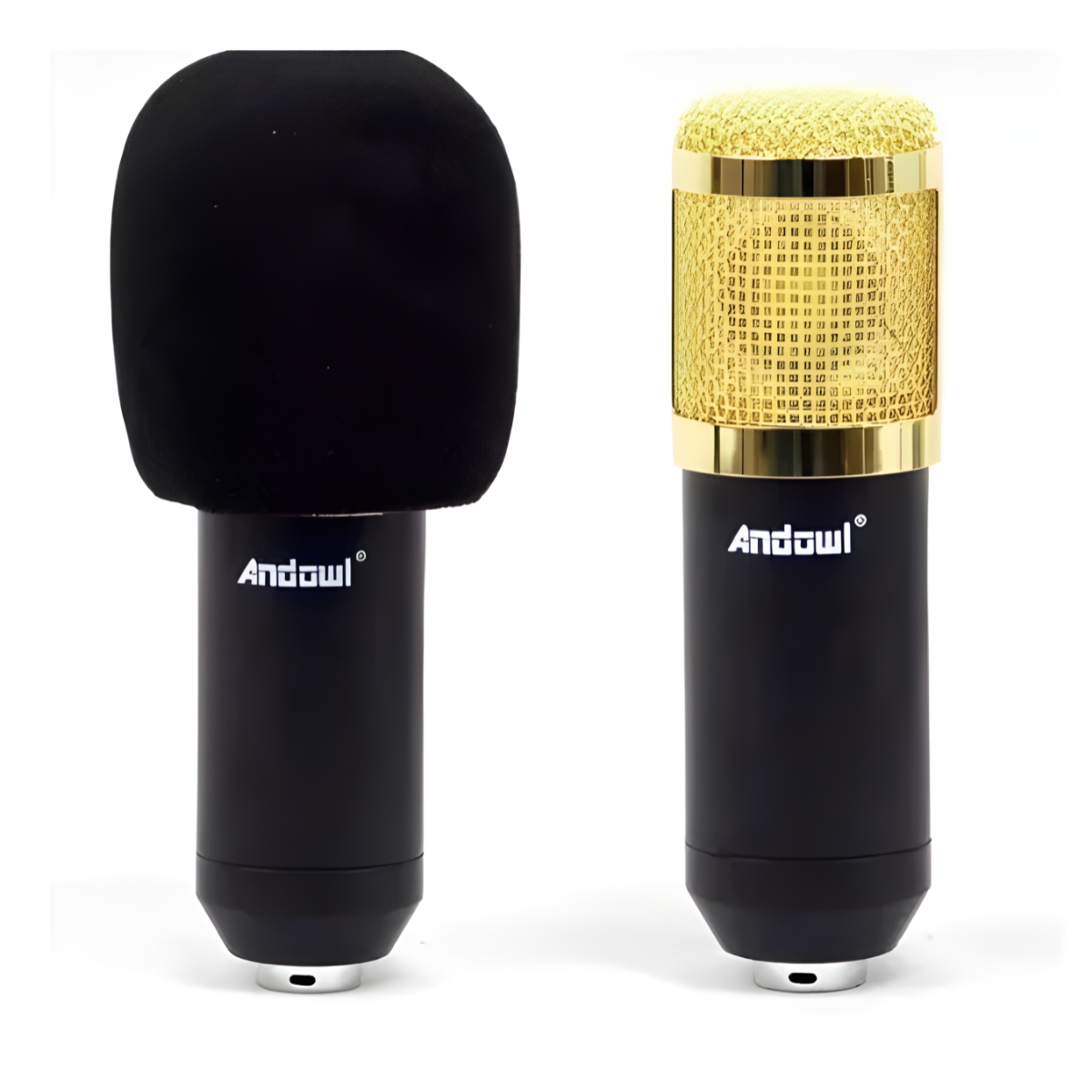 Microfono Condensador Profesional Podcast Soporte Araña-3