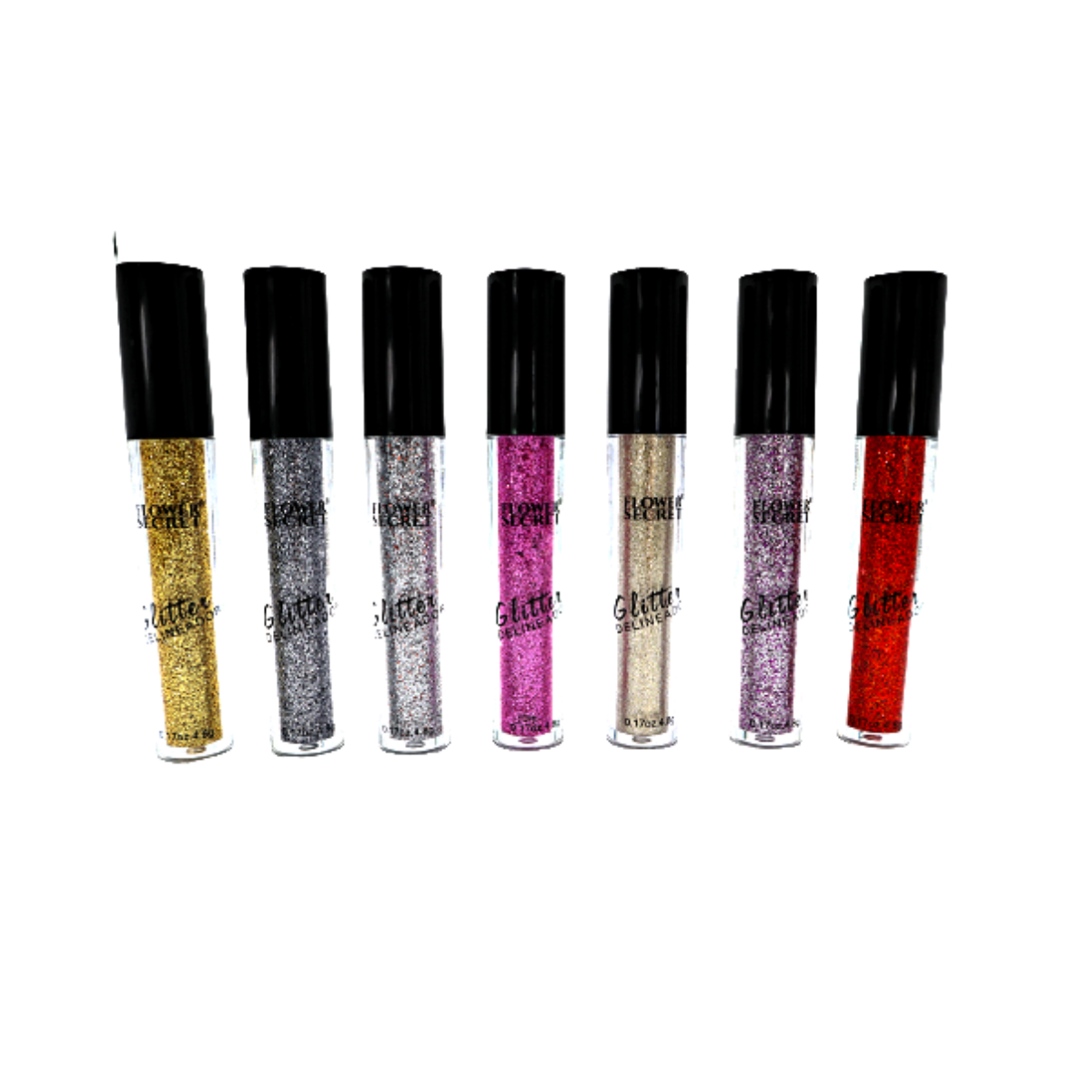 Delineador Glitter Colores Flower Secret-2