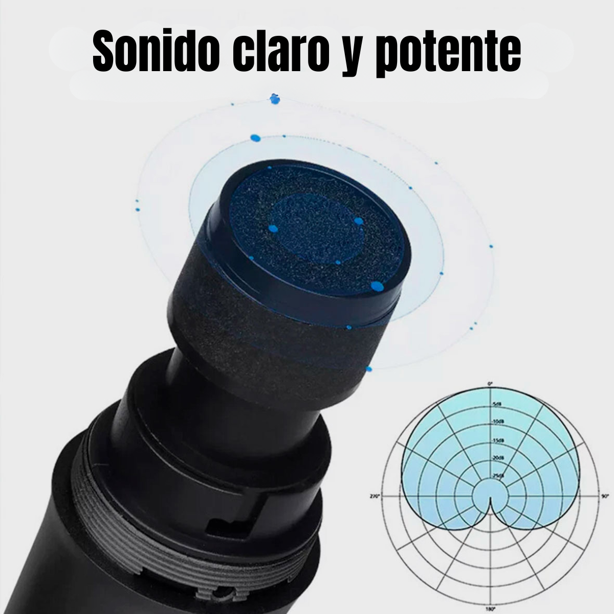 Pack 2 Microfonos Inalambricos Profesional Conexion Auxiliar-2