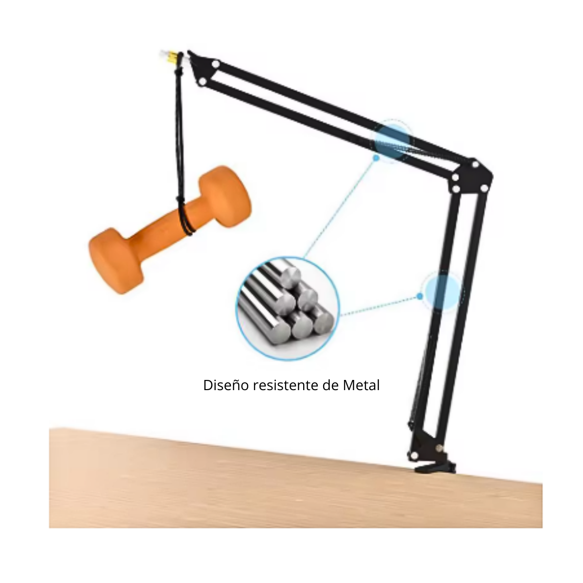 Soporte Brazo Profesional Para Micrófono Ajustable Plegable -5