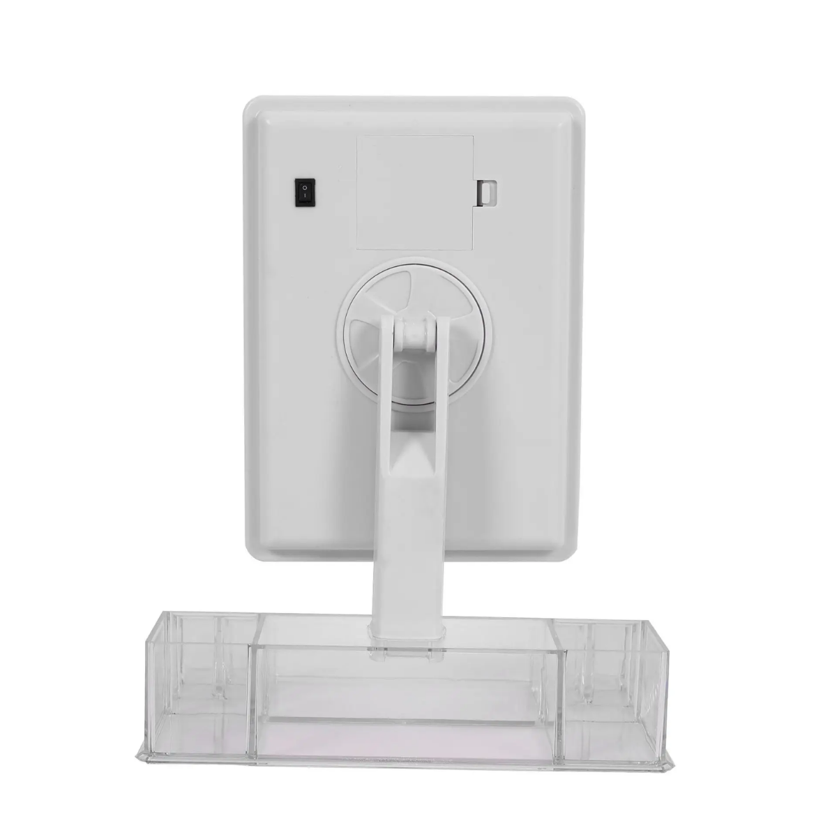 Espejo De Maquillaje Con Luz Led Y Organizador 360 Grados-5