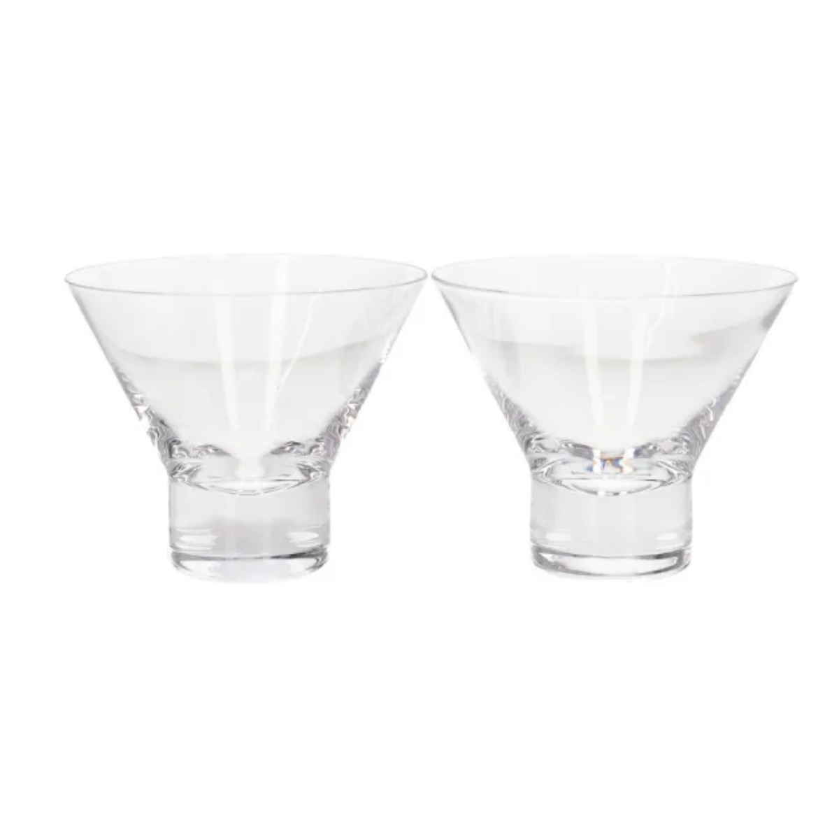 Pack 2 Vasos Para Martini Cristal Martini Serve Cocteleria-2