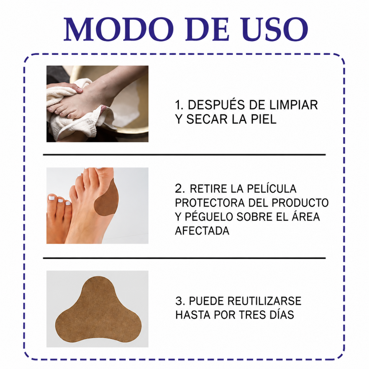 Pack 10 Parches Protector Alivio Dolor Y Presion Juanetes-5