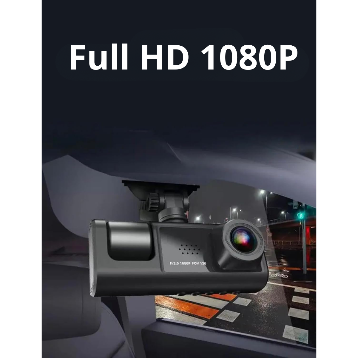 Camara Para Auto Dual Visión Frontal Hd 1080p-2