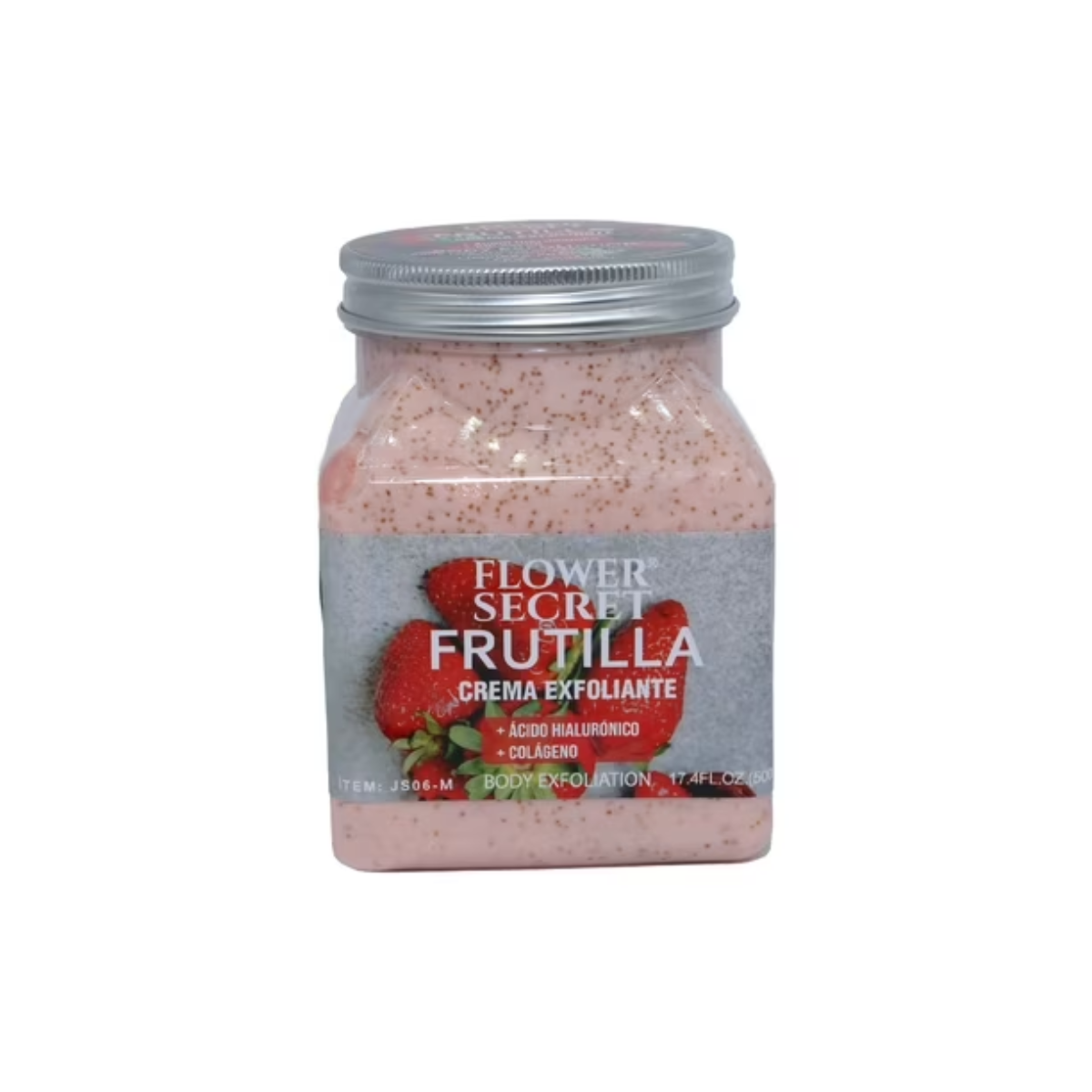 Crema Exfoliante Corporal Aroma Frutilla 500 Grs-0