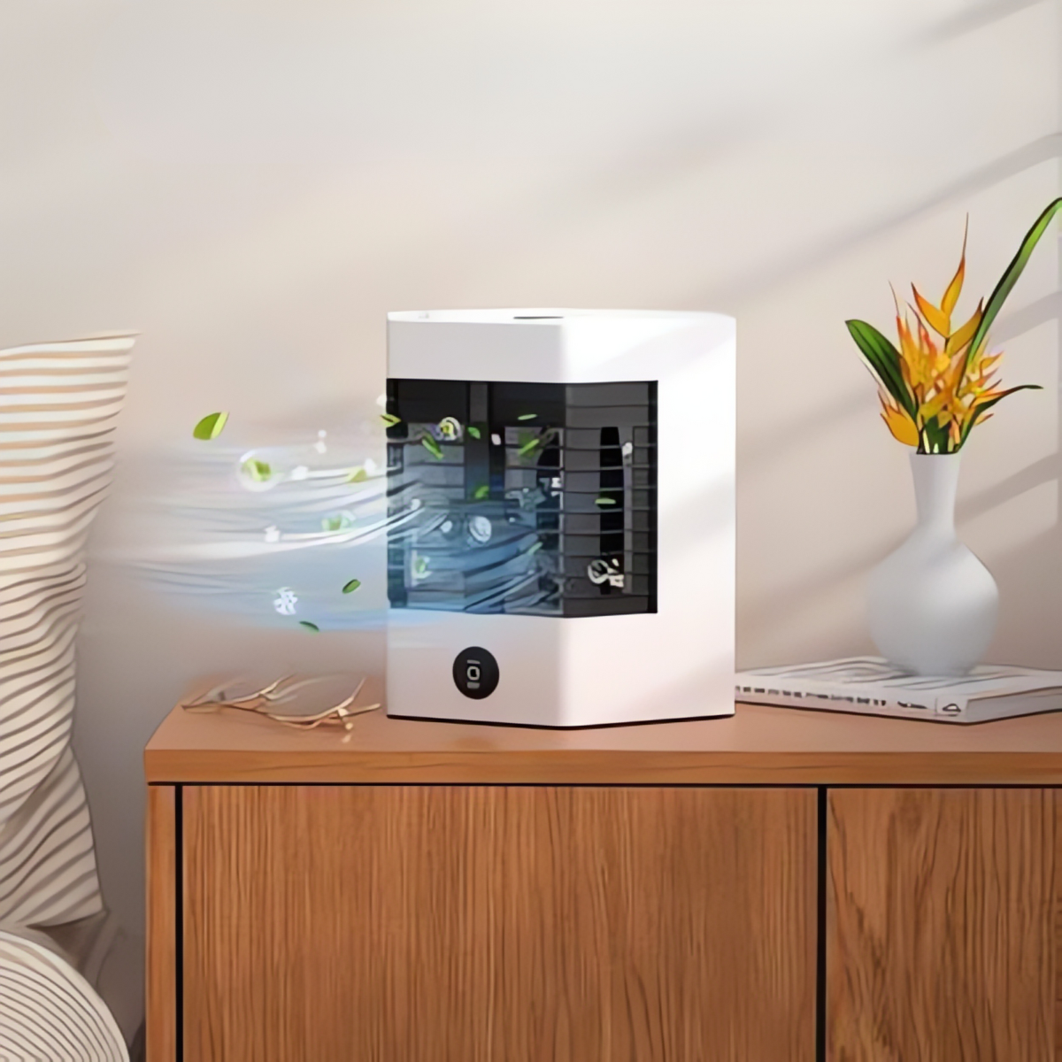 Ventilador De Escritorio Mesa Enfriador De Aire Usb-4