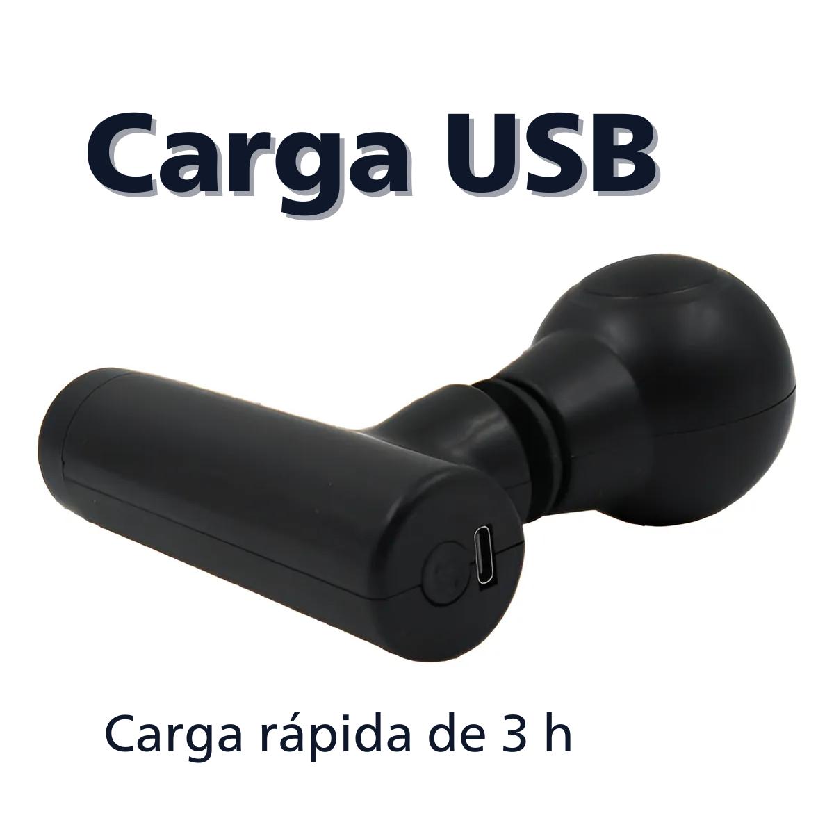 Mini Pistola Masaje Muscular Cervical Fascial Gun Portatil-2
