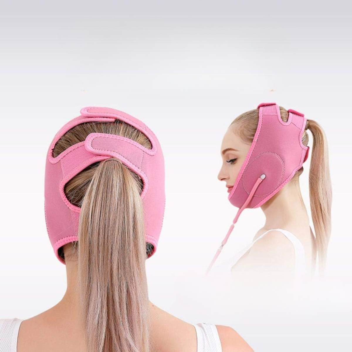 Faja Almohadilla Facial Reductora De Papada Levantamiento-5