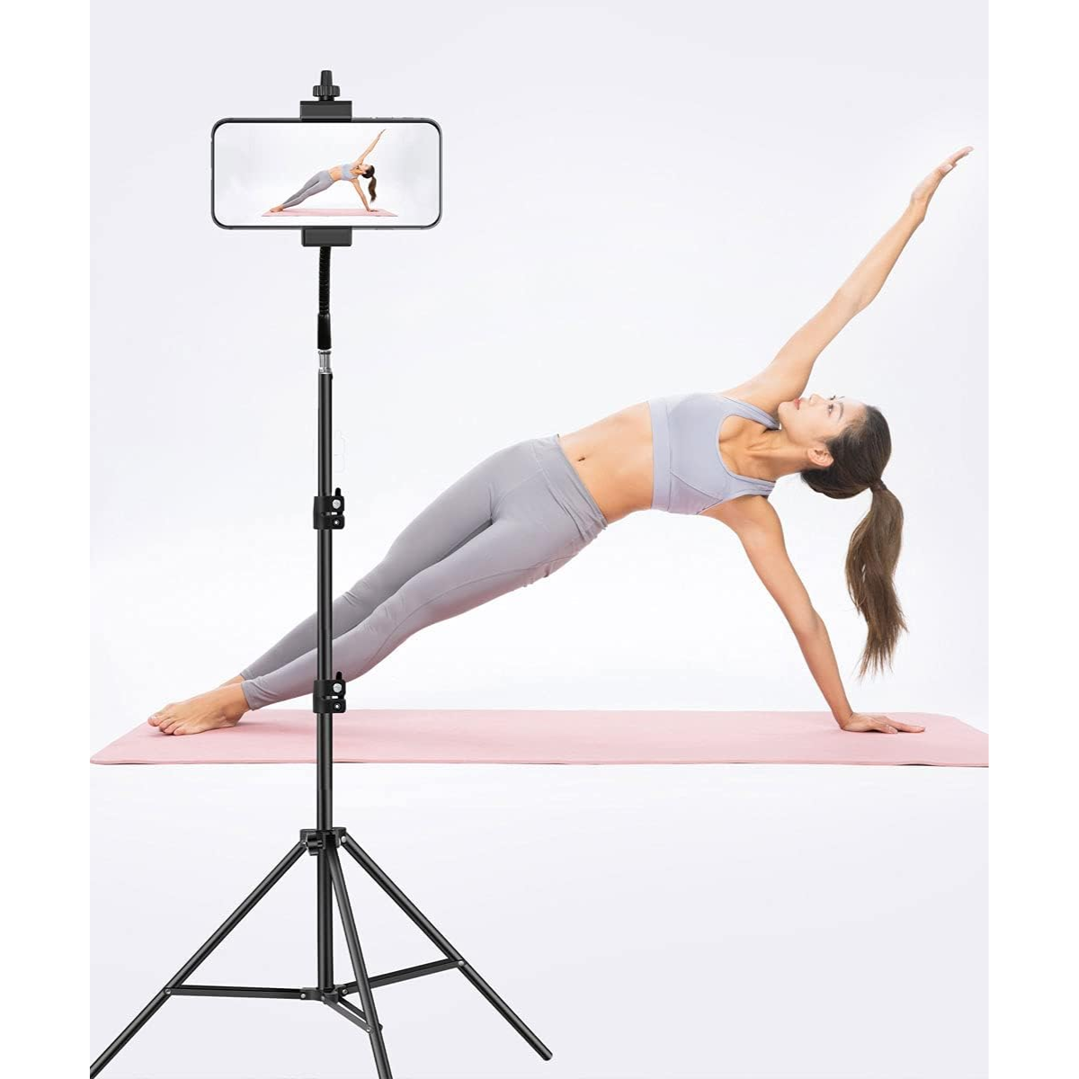 Soporte Tripode Para Celular Retráctil 2.1 Mts Videos Fotos-5