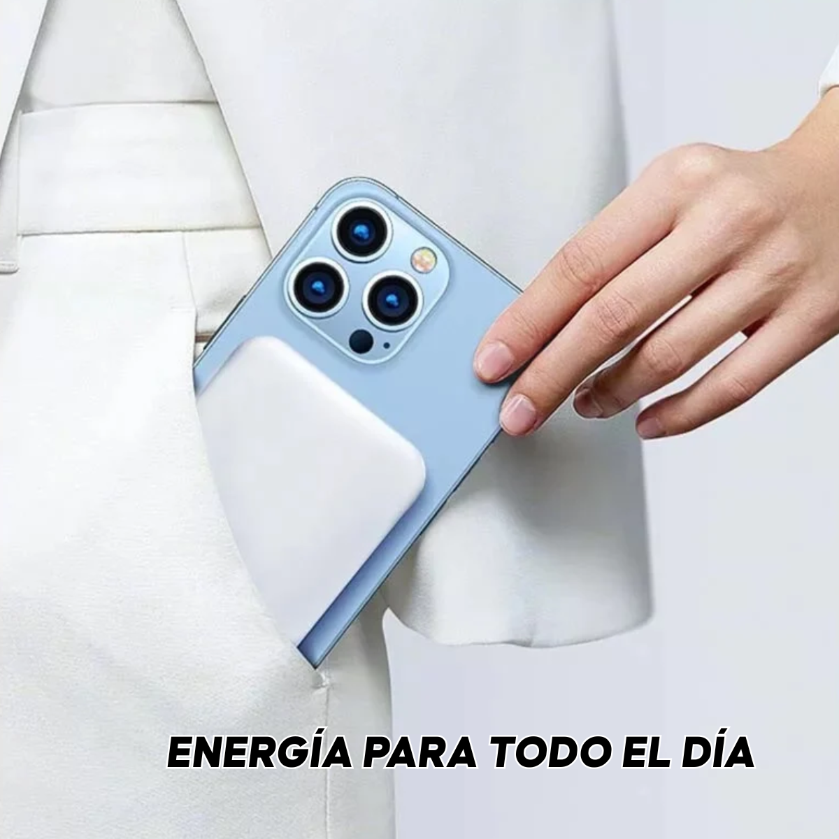 Cargador Portatil 10000mah Magnetico iPhone Android-3