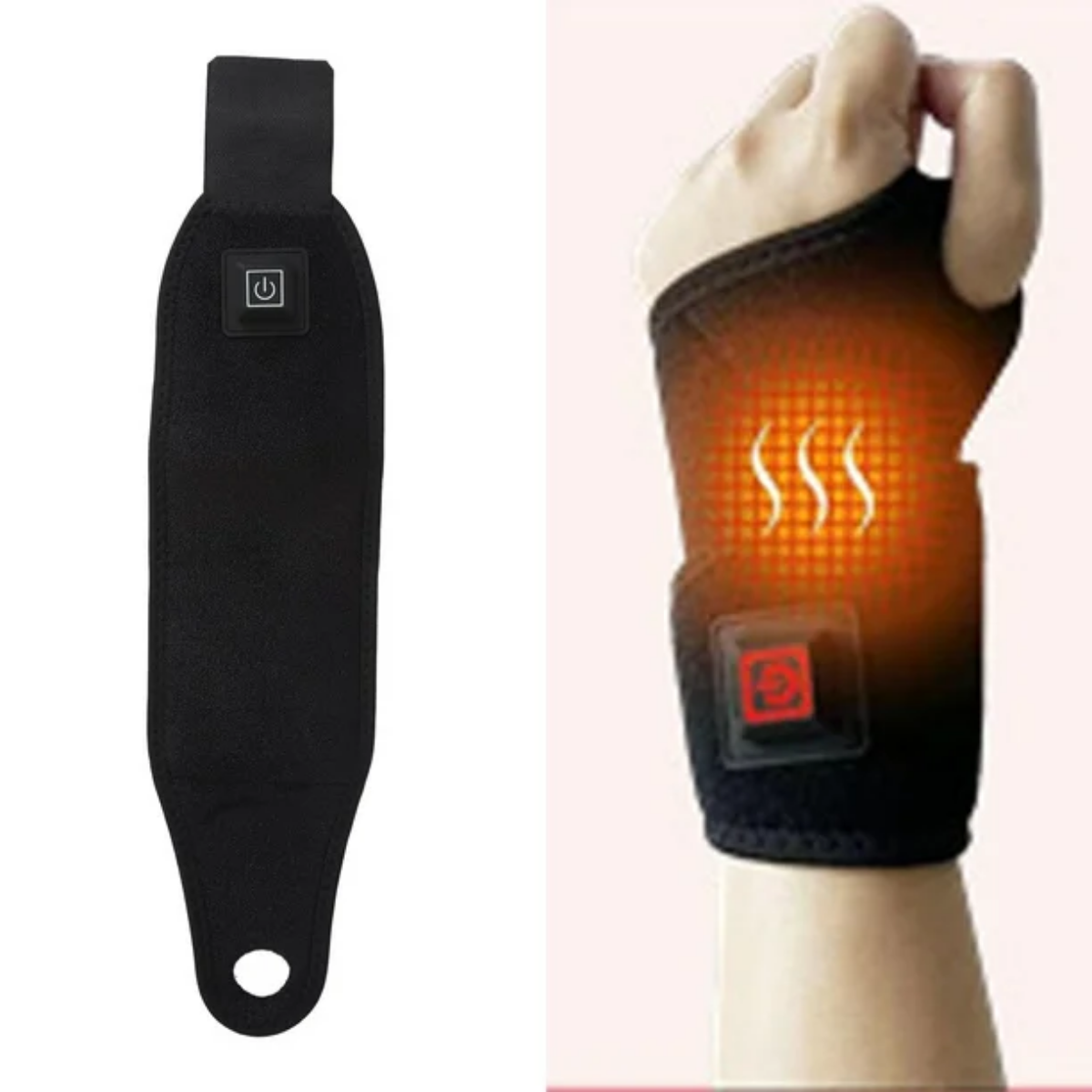 Munequera Termica Electrica Compresa Calor Ajustable Usb-6