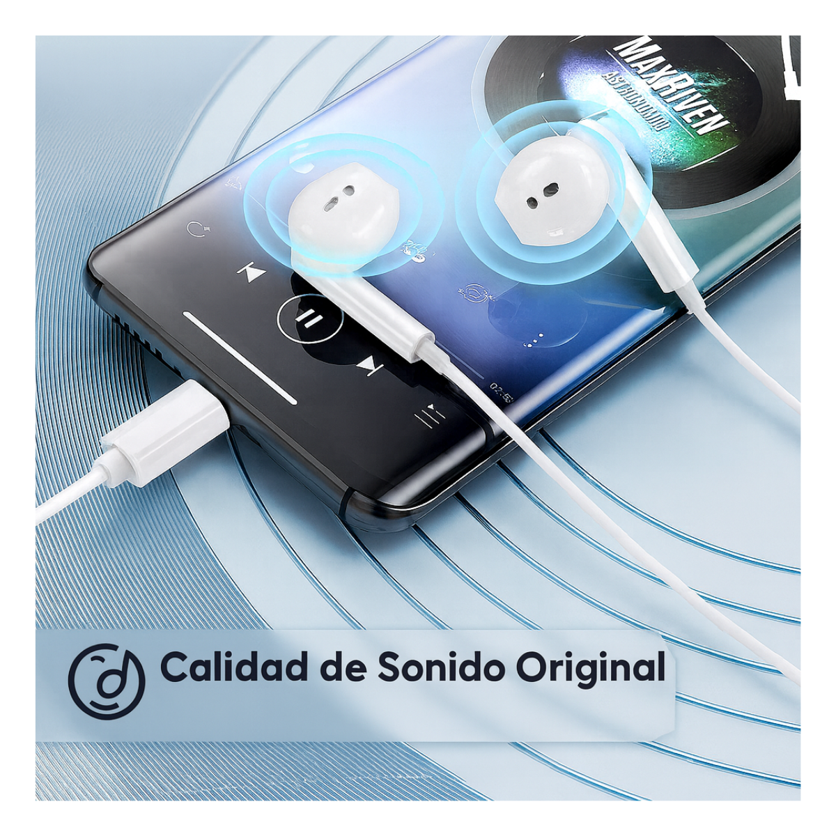 Audifonos Con Cable Tipo C Para iPhone Y Android-2