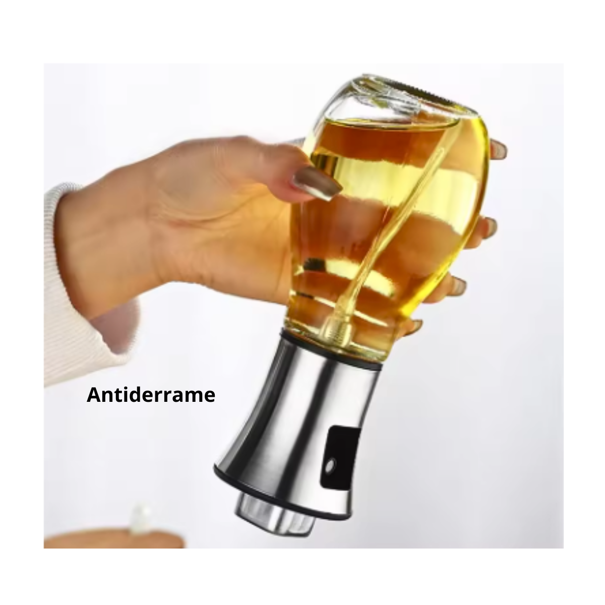 Spray Rociador Pulverizador De Aceite Acero Inoxidable 200ml-5