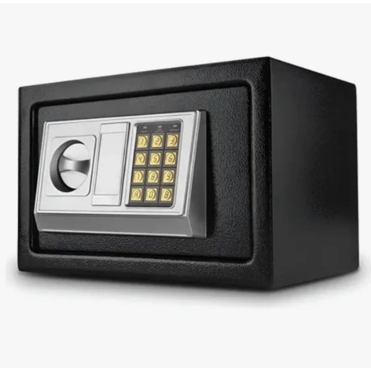 Caja De Seguridad Fuerte Digital De Acero Con Llave 8 Litros-3