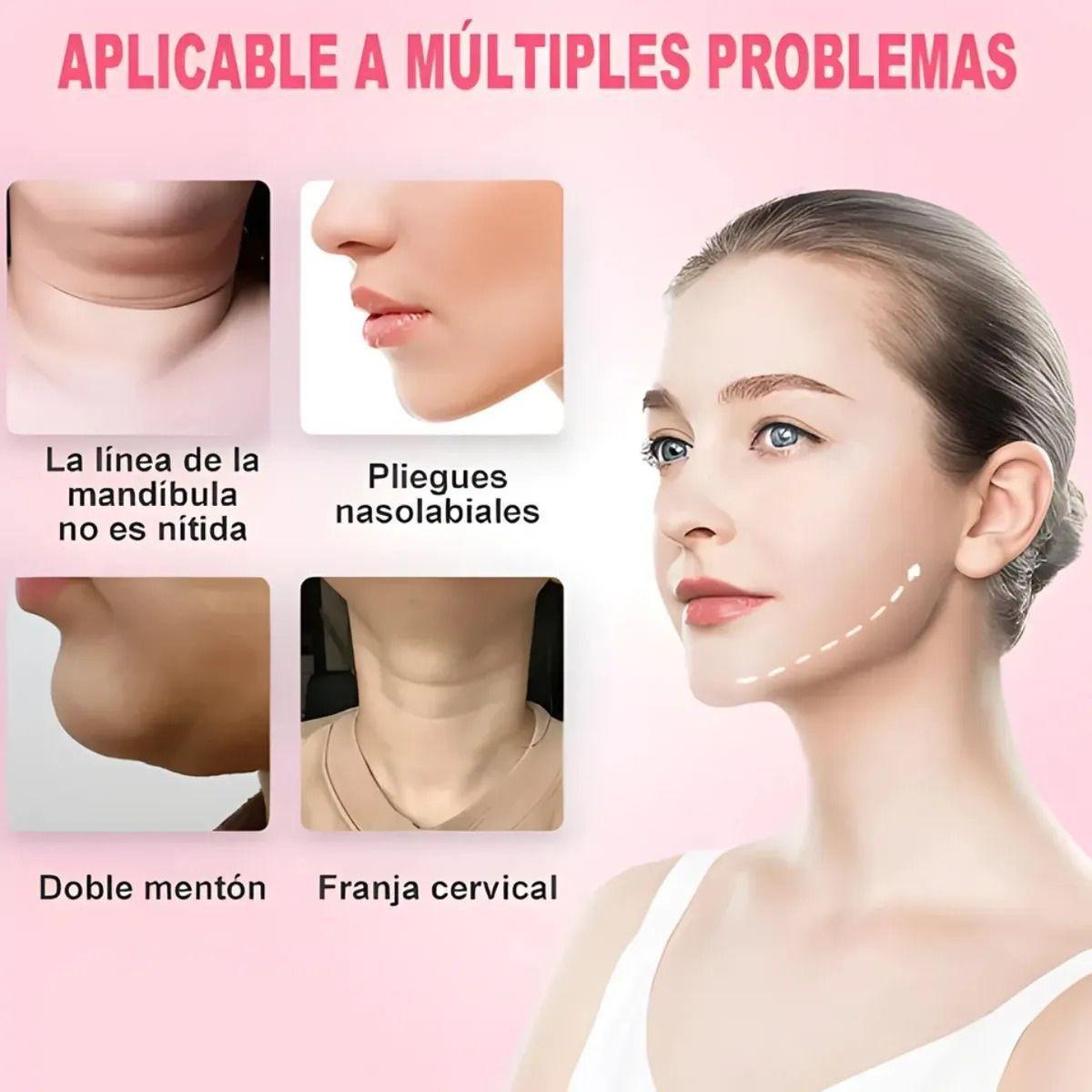 Faja Reductora Facial Papada Banda Lifting Reafirmante-2